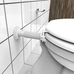 Tubo de Ligação Ajustável Branco para Vaso Sanitário 290403 Blukit