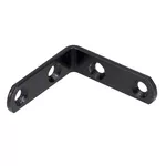Cantoneira Abas Iguais 50 x 50mm Preta - 10 und