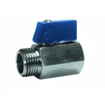 Registro Esfera Mini 1/4'' Macho e Fêmea MGA