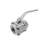 Valvula Esfera Tripartida Inox 1" MGA