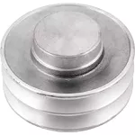 Polia de Alumínio 110mm com 2 Canais A Alucal