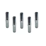 Emenda Reta 1/4 pol BFH2694 com 5 Peças