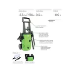 Lavadora de Alta Pressão 1600W PW-C09 IPC