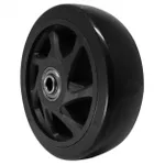 Roda de Pvc 512 Preta A09450