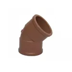 Joelho Pvc Marrom 45º Graus 32mm Plastubos
