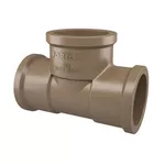Te Pvc Marrom Soldável 32mm Fortlev