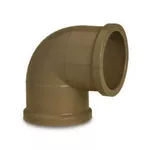 Joelho Pvc Marrom 90º Graus 50mm Tigre