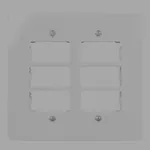 Placa Renova 4x4 6 Posto Horizontal Margirius 21305