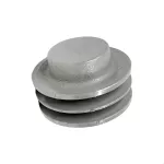 Polia de Ferro Fundido 110mm com 2 Canais A - Mademil