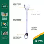 Chave Combinada Angulada 45° 50mm Sata ST40268G