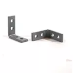 Cantoneira Abas Iguais 50 x 50mm Cinza 10 und