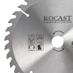 Disco De Serra Circular 400mm X 36 Dentes 350026 Rocast 