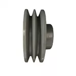 Polia de Ferro Fundido 160mm com 2 Canais A - Mademil