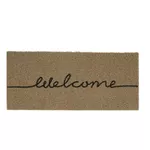Capacho Vinil Long Welcome 30cm x 70cm Kapazi