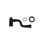 Tubo Extensivo Sifão Universal com Copo Preto Blukit 031310