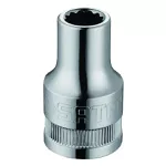 Soquete Estriado 1/2" x 12mm Sata ST13603SC