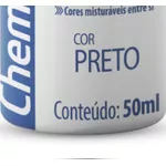 Corante Líquido Preto 50ml Chemicolor