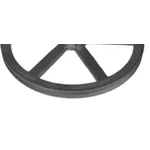 Polia de Ferro Fundido 260mm com 1 Canal B - Mademil