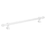 Varão de Cortina Branco 2m com Suporte