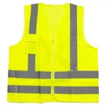 Colete Refletivo Amarelo com Bolso Plastcor