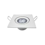 spot de led 5w branco quadrado 3000k avant
