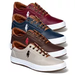 Combo 4 Pares Polo Open Masculino