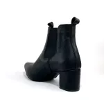Bota Feminina Social Lirom Cano Curto Elástico Preta