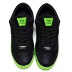 Tênis Casual Conforto Top Fitness Cano Baixo Preto/Verde