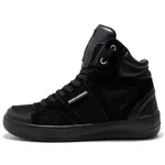 Tenis Botinha Sneakers Cano Alto Top Fitness Preto