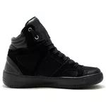 Tenis Botinha Sneakers Cano Alto Top Fitness Preto