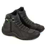 Bota Motociclista Pedal2 Cano Curto Com Ziper Preta