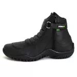 Bota Motociclista Pedal2 Cano Curto Com Ziper Preta