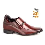Sapato Rafarillo Vegas Alth Aumenta Altura 7cm 3270 Couro Marrom