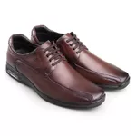 Sapato Social Masculino Rafarillo Air Tech Em Couro Original Café