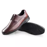 Sapato Social Masculino Rafarillo Air Tech Em Couro Original Café