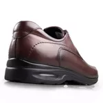 Sapato Social Masculino Rafarillo Air Tech Em Couro Original Café