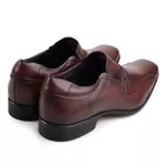 Sapato Masculino Social Rafarillo Em Couro 34054-102 Mogno Mogno