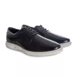 Sapato Masculino Social Oxford Jota Pe 3d Couro Casual 82564 Preto