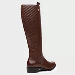 Bota Feminina Montaria Valentina em Couro Whisky