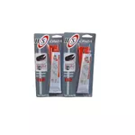 Caixa 24-Colas Silicone Alta Temperatura Cinza 50g 