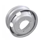 Roda Disco Aço 6 Furos Aro 17,5 p/ Pneu 215/75R S/ Câmara Roadline