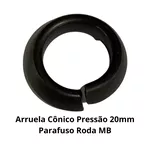Arruela Cônico Pressão 20mm Parafuso Roda MB 1111 1113