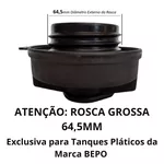 Tampa de Tanque Plástico Caminhão com Rosca Interna Bepo M195I