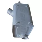 Silencioso Mercedes Benz Axor 2035 2644 3044 3344 Euro 3 (4.1/2') Saída Tráseira Bepo M091S