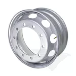 Roda 275 Disco de Aço para Caminhão - Aro 22,5 x 7,5 Pneu 275 Sem Câmara - 10 Furos Roadline