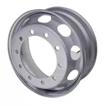 Roda 275 Disco de Aço para Caminhão - Aro 22,5 x 7,5 Pneu 275 Sem Câmara - 10 Furos Roadline