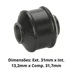 Bucha Tirante Barra Estabilizadora Suspensão Dianteira Caminhão Volkswagen 6.90 7.100 7.90 8.100 8.140 8.150 9.150 e Traseira no Ford Cargo R610