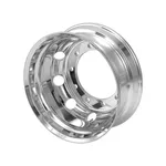 Roda Aluminio Caminhao Carreta 10 Furos Aro 8.25x22.5 Roadline Alto Brilho