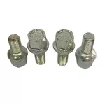 Jogo 4 Parafuso Roda Ferro Gol Voyage Parati Saveiro Passat Santana Original Zincado 20mm