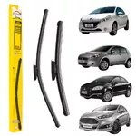 Palheta Limpador Parabrisa Slim 26/15 Linea Punto New Fiesta 208 2008 Omega Sonic C3 Dyna S401